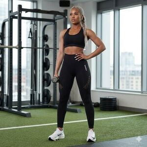 GYMSHARK Energy Seamless Black High Waisted Leggings